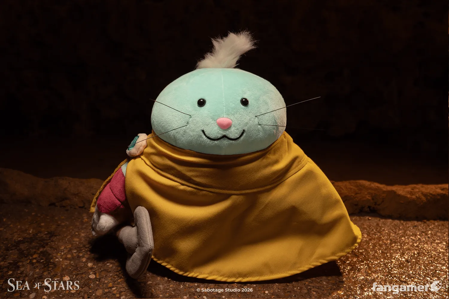 Fangamer Sea of Stars Malkomud Plüschtier 26 cm offiziell lizenziert