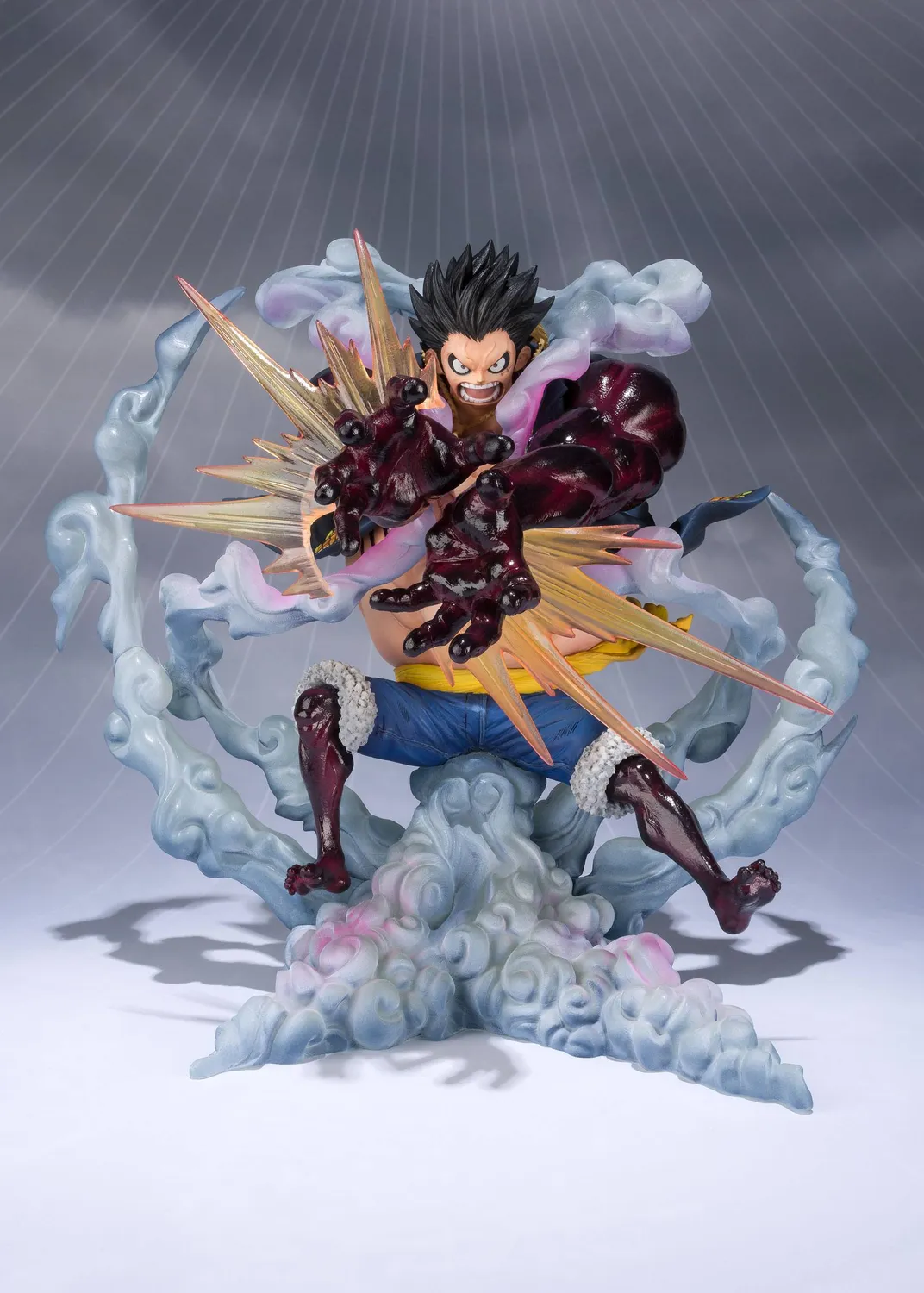One Piece FiguartsZERO Luffy Gear 4 Leo Bazooka Statue 18 cm