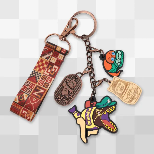 Fangamer ENA Artifacts Schlüsselanhänger 5 Charms Set