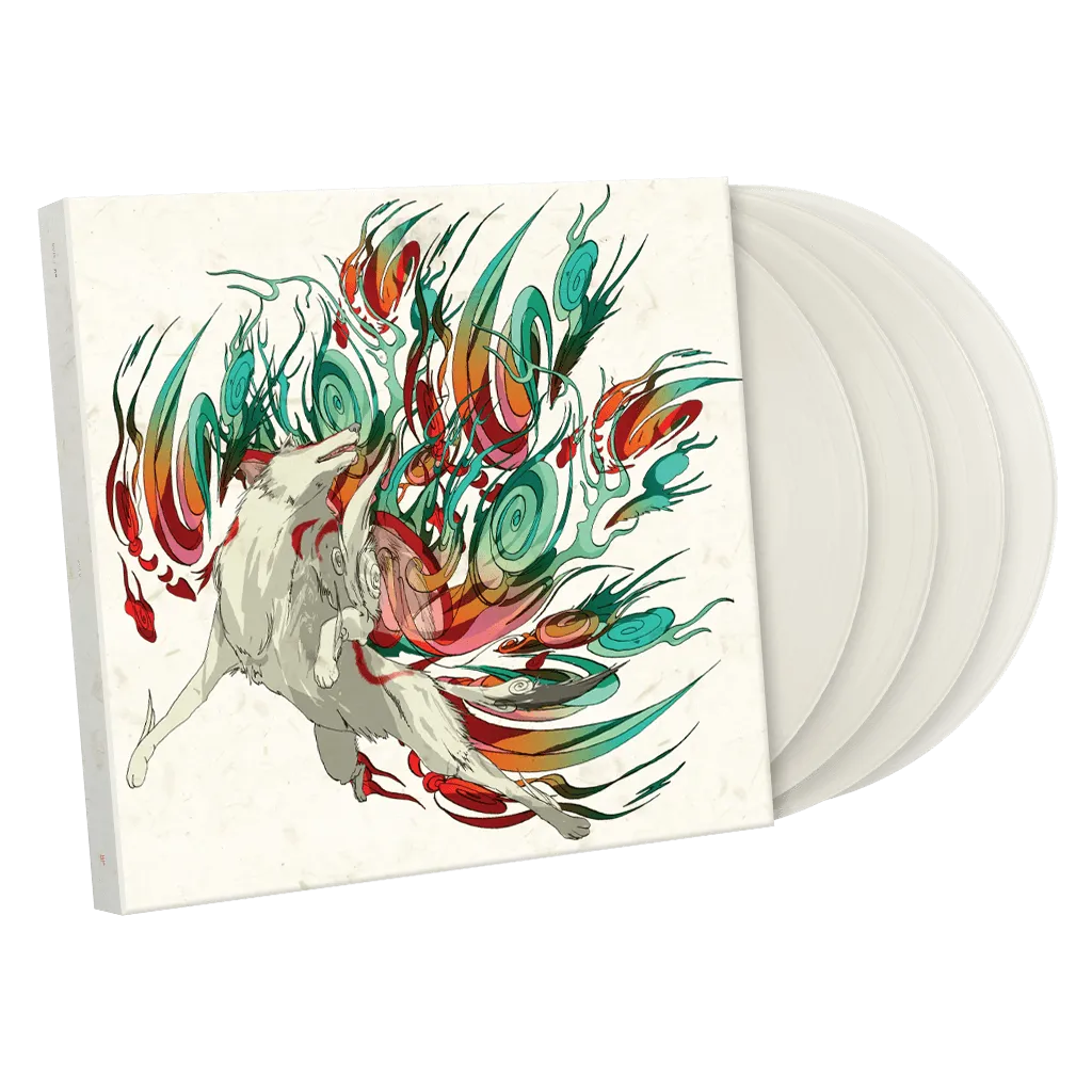 Fangamer Okami Vinyl-Soundtrack 4LP Box-Set clear