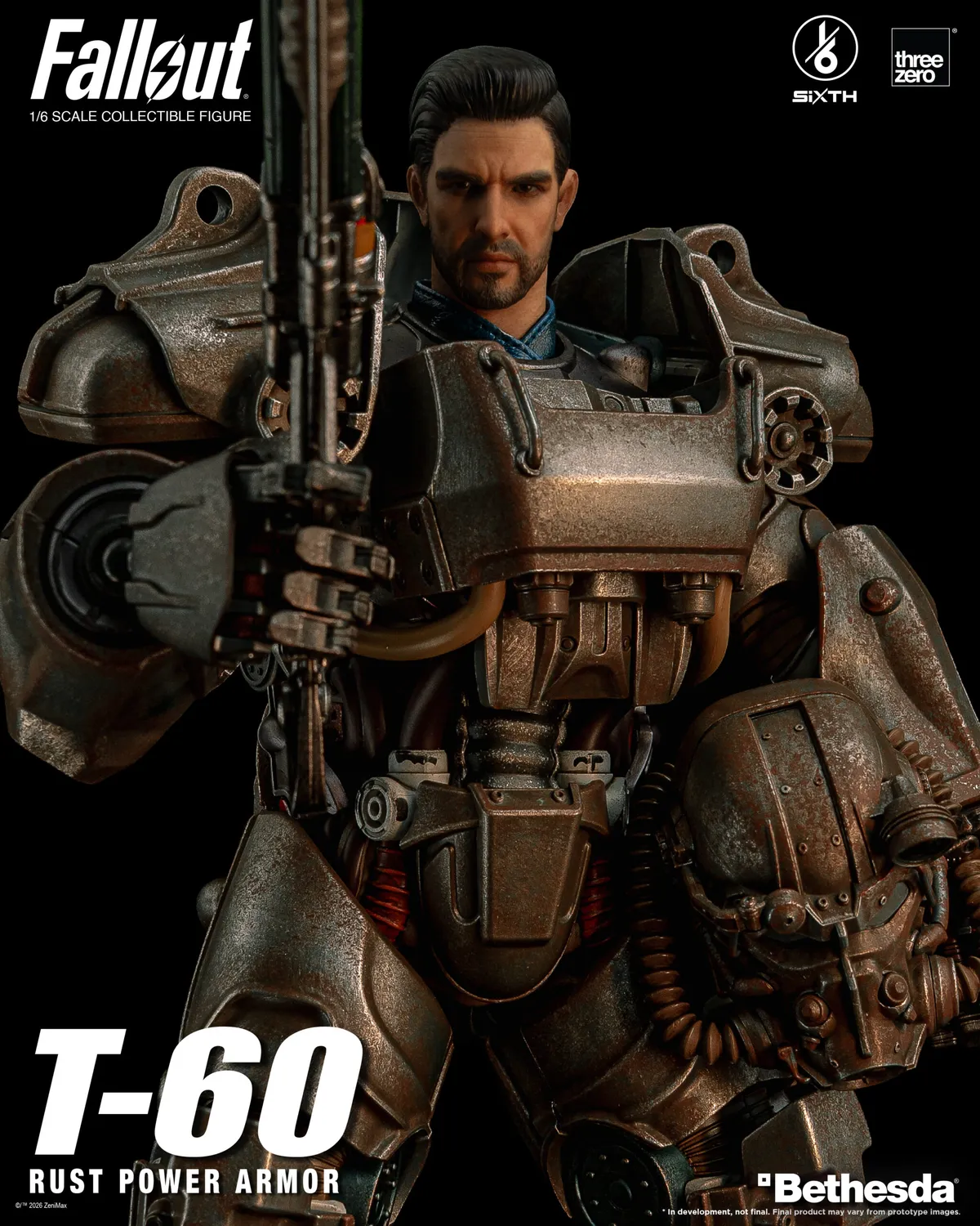 Fallout T-60 Rust Power Armor Statue 1/6