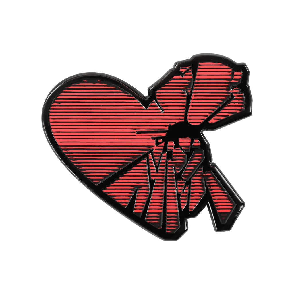 Fangamer of the Devil Heartbreak Killer Pin Emaille