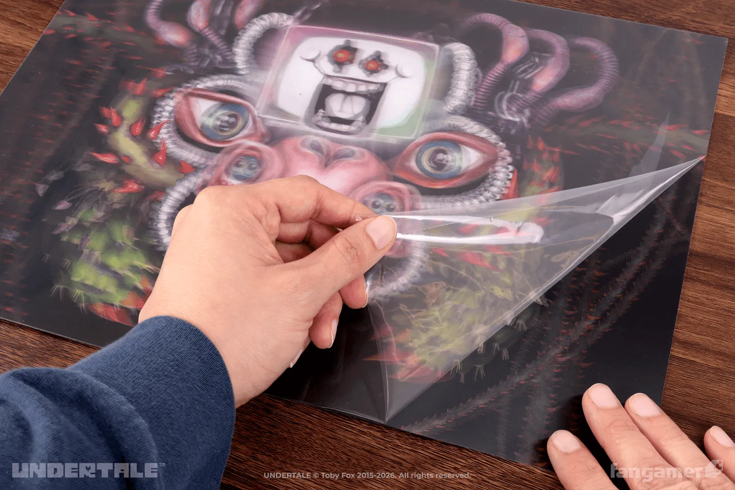 Fangamer Omega Flowey Lenticular Poster 28 × 36 cm