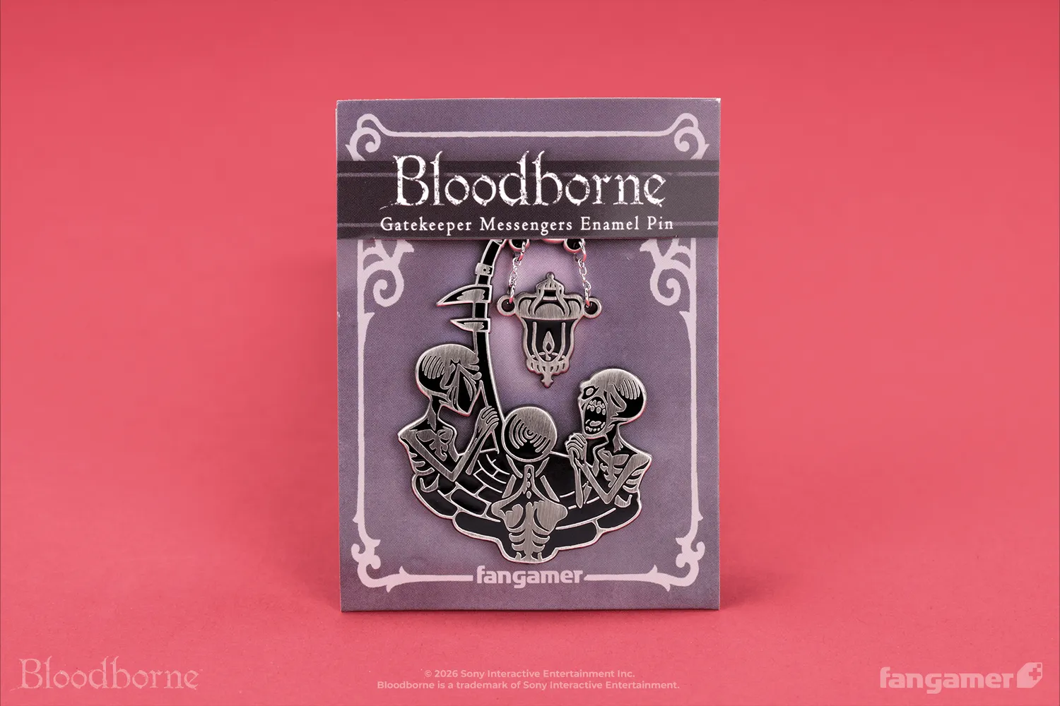 Fangamer Bloodborne Gatekeeper Messengers Enamel Pin Hartemaille