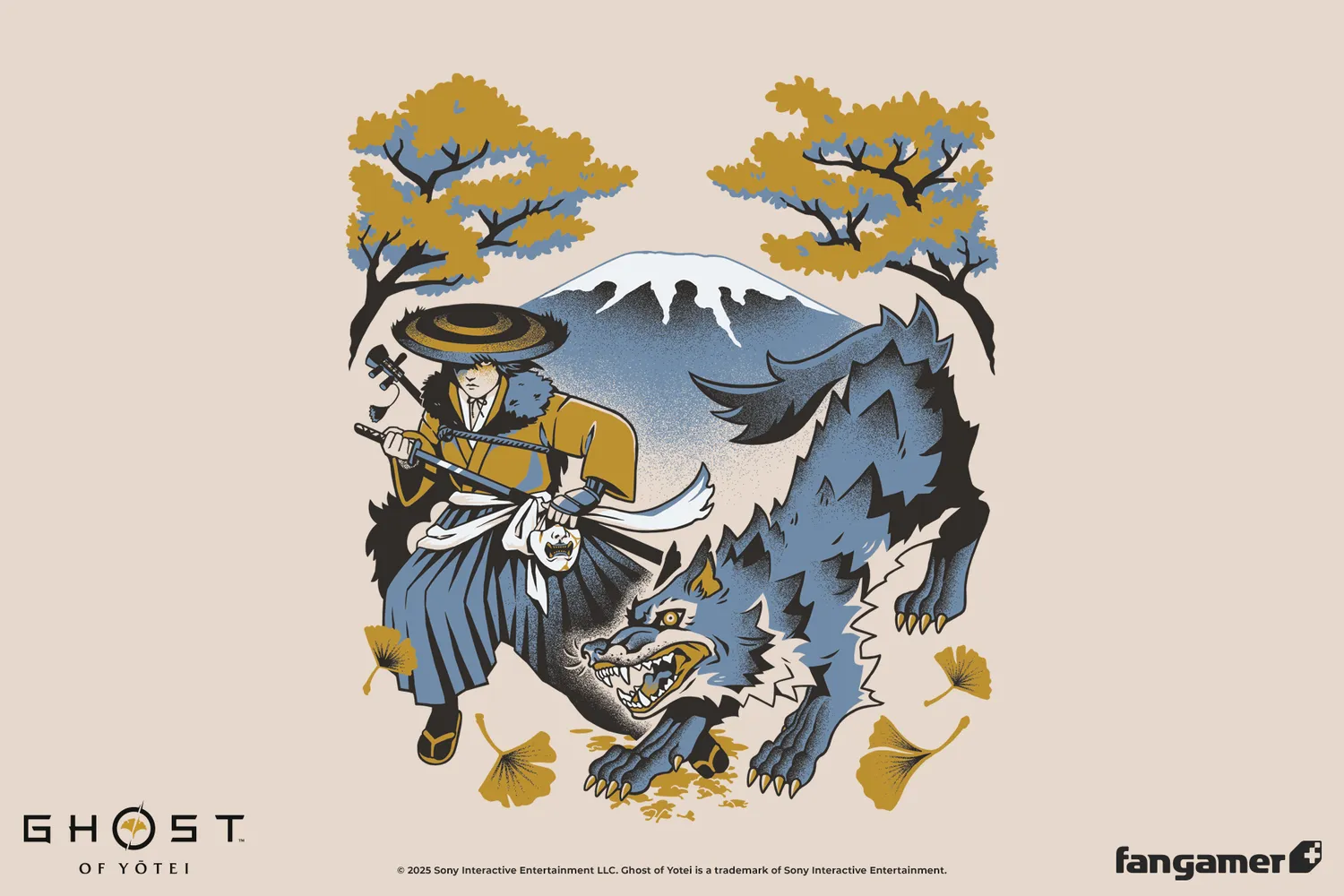 Fangamer Ghost of Yotei The Hunters Langarmshirt