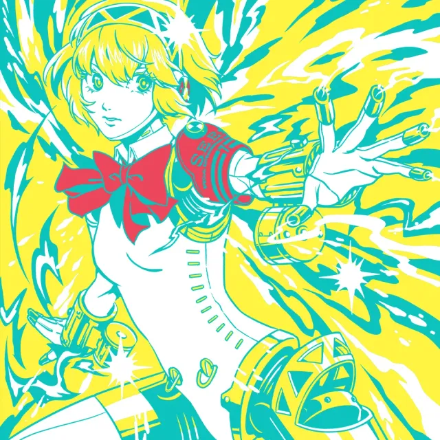 Fangamer Persona 3 Reload Armed Angel Langarmshirt aus Baumwolle