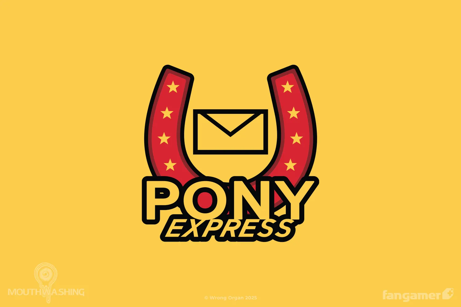 Fangamer MOUTHWASHING Pony Express Ringer T-Shirt