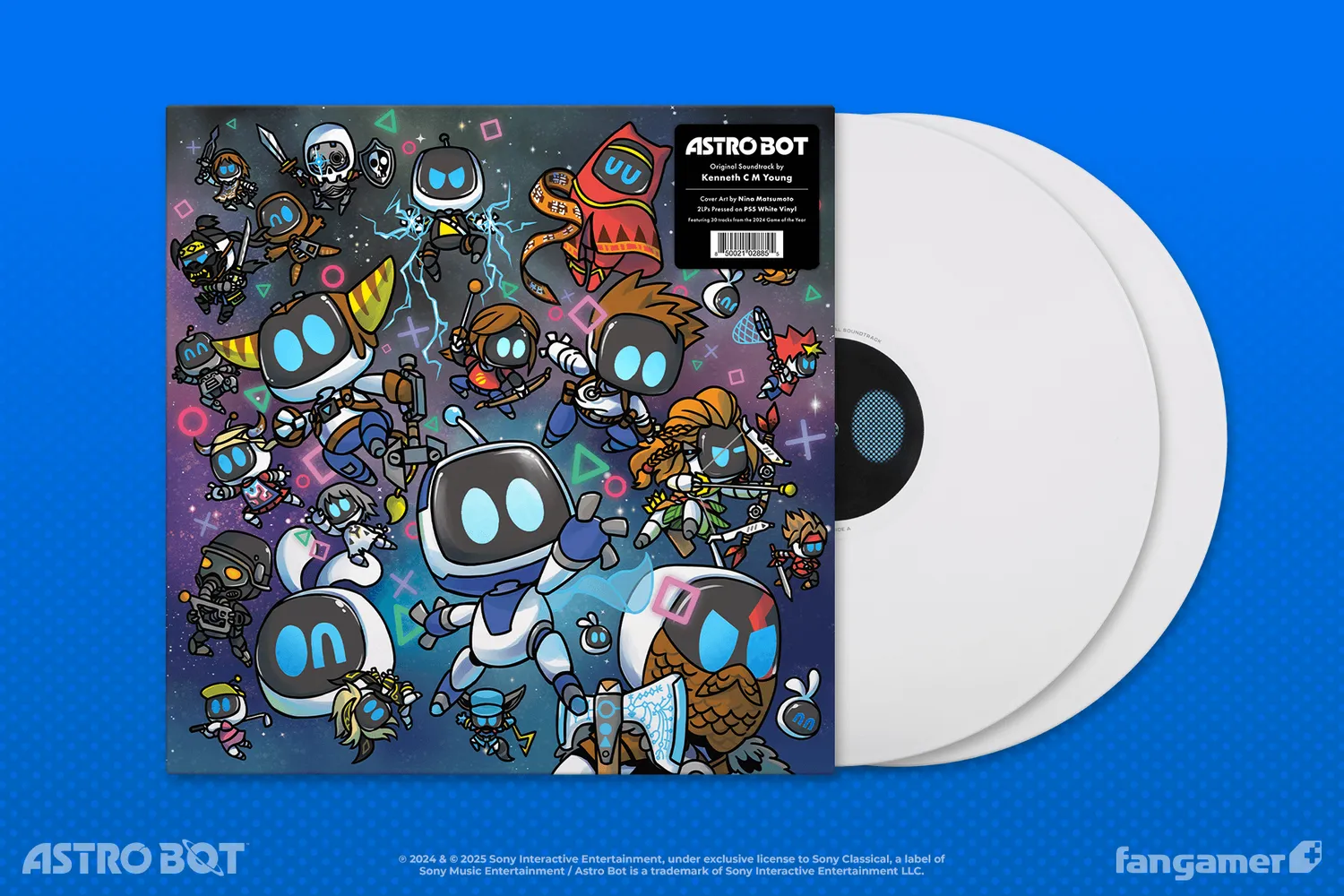 Fangamer ASTRO BOT Vinyl Soundtrack 2-LP Gatefold