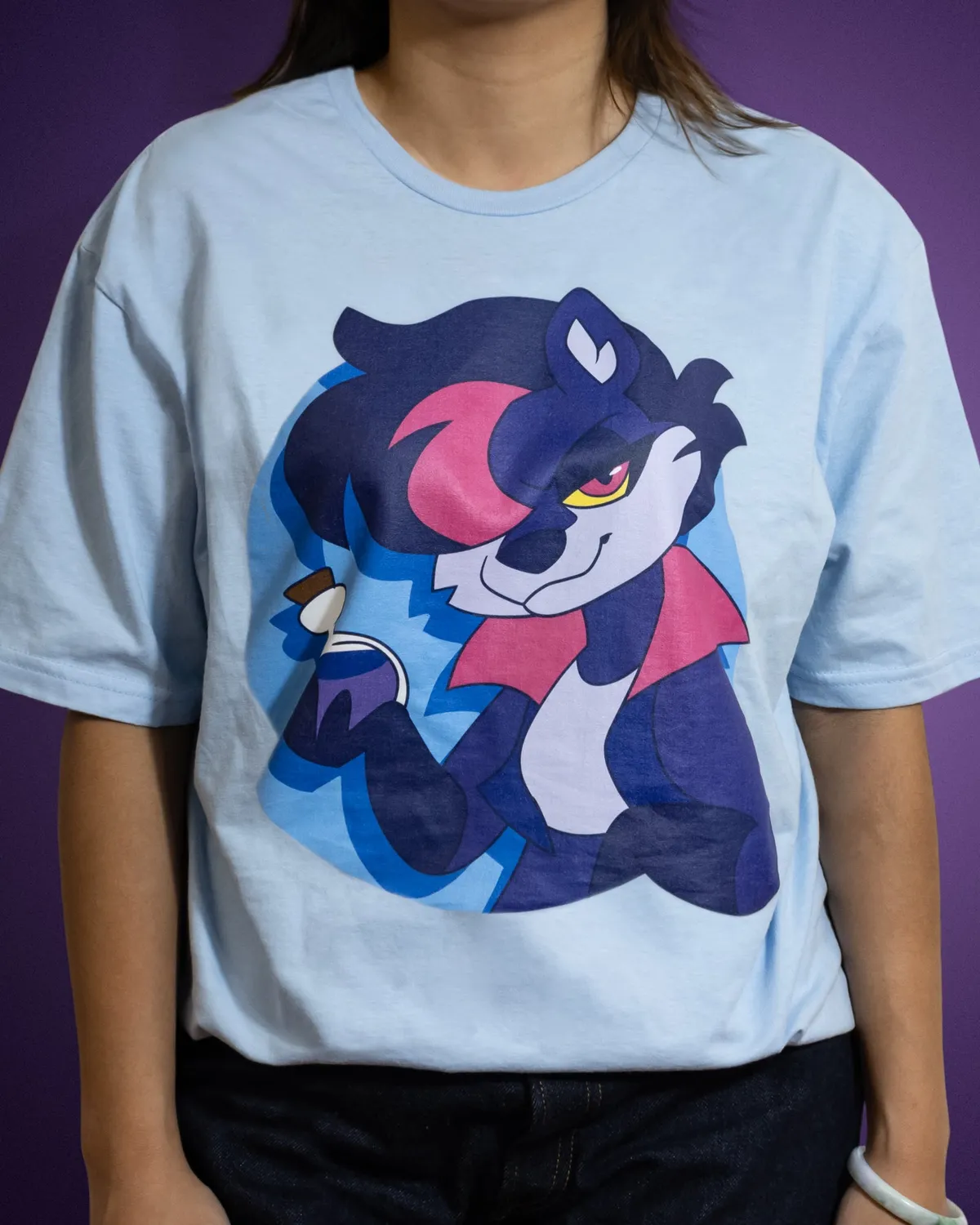Indigo Park T-Shirt weiß Baumwolle Unisex