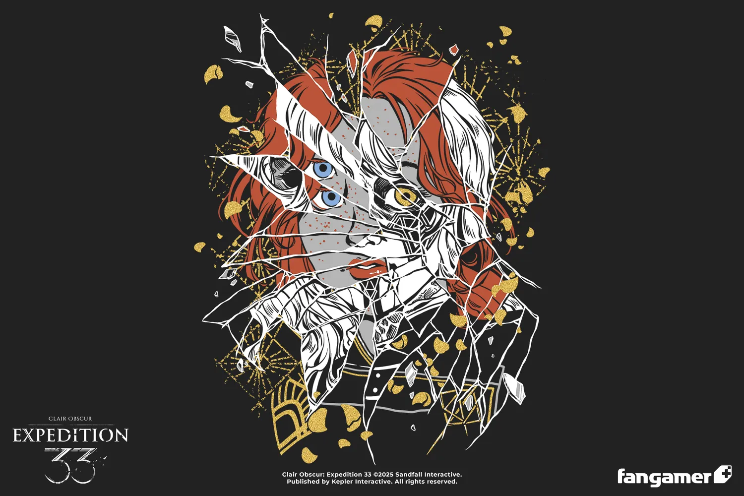 Fangamer Clair Obscur: Expedition 33 Fractured T-Shirt