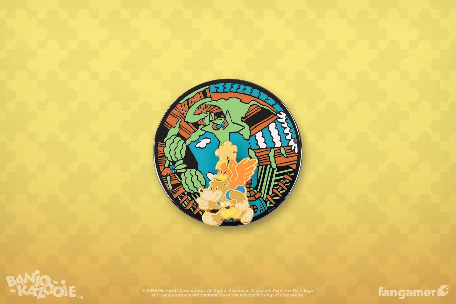 Fangamer Banjo-Kazooie Looking for Gold Pin drehbar
