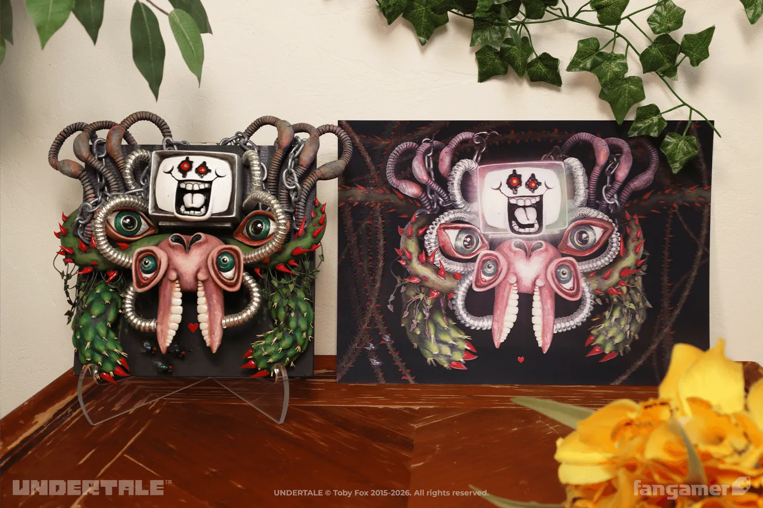 Fangamer Omega Flowey Lenticular Poster 28 × 36 cm