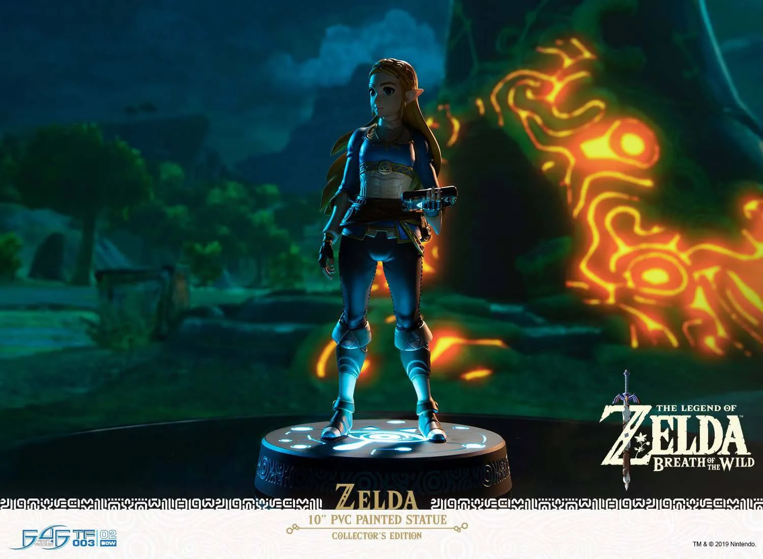 Zelda Breath of the Wild Zelda PVC Statue Collector's LED 25 cm