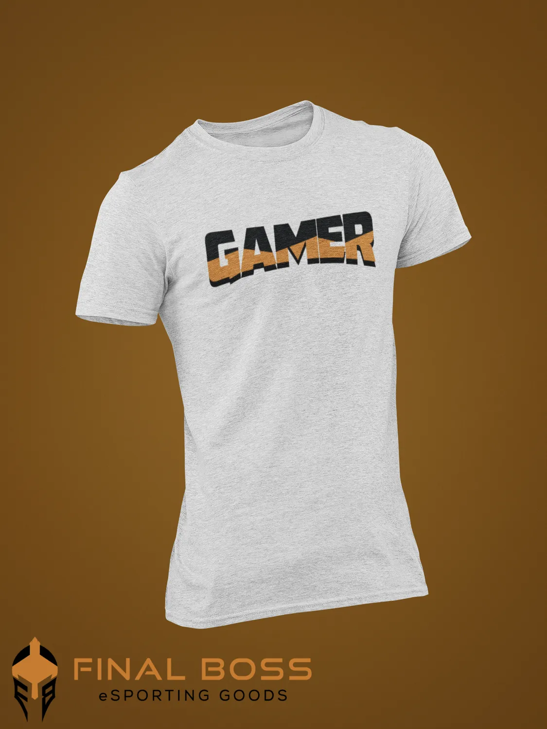 Final Boss Gamer Shirt mit Backprint