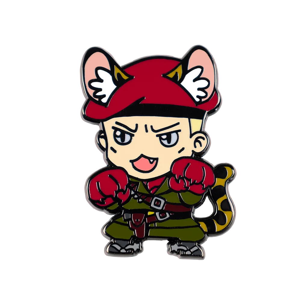 Fangamer Metal Gear Solid Rawrcelot Pin Anstecker