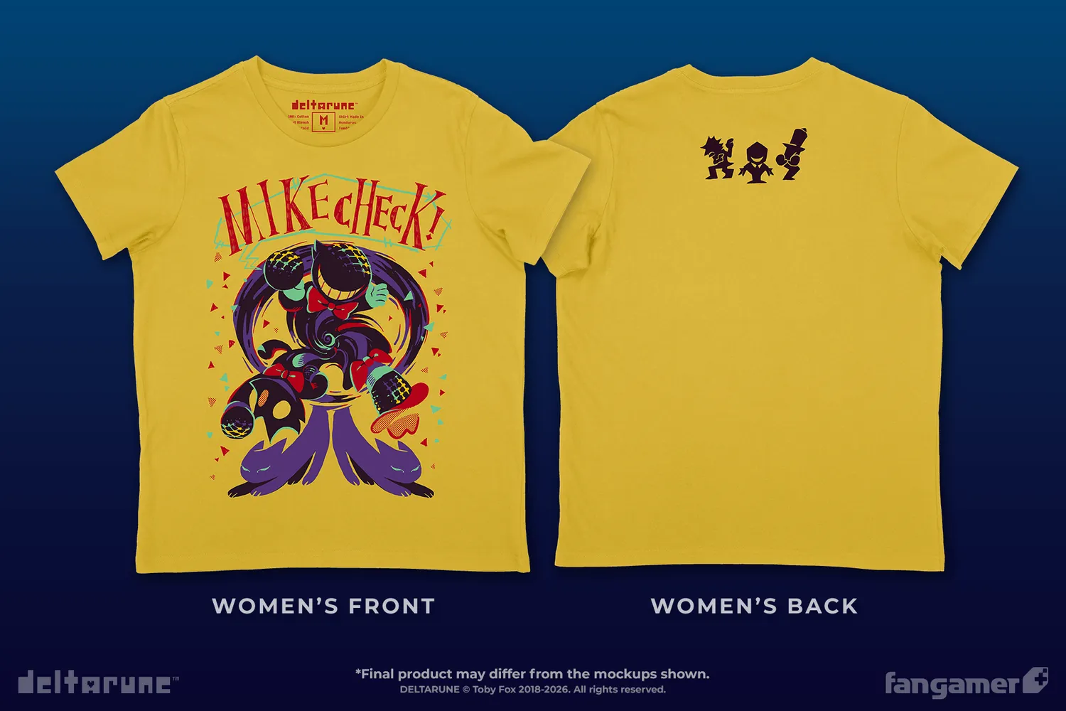 Fangamer Deltarune Mike Check T-Shirt offiziell