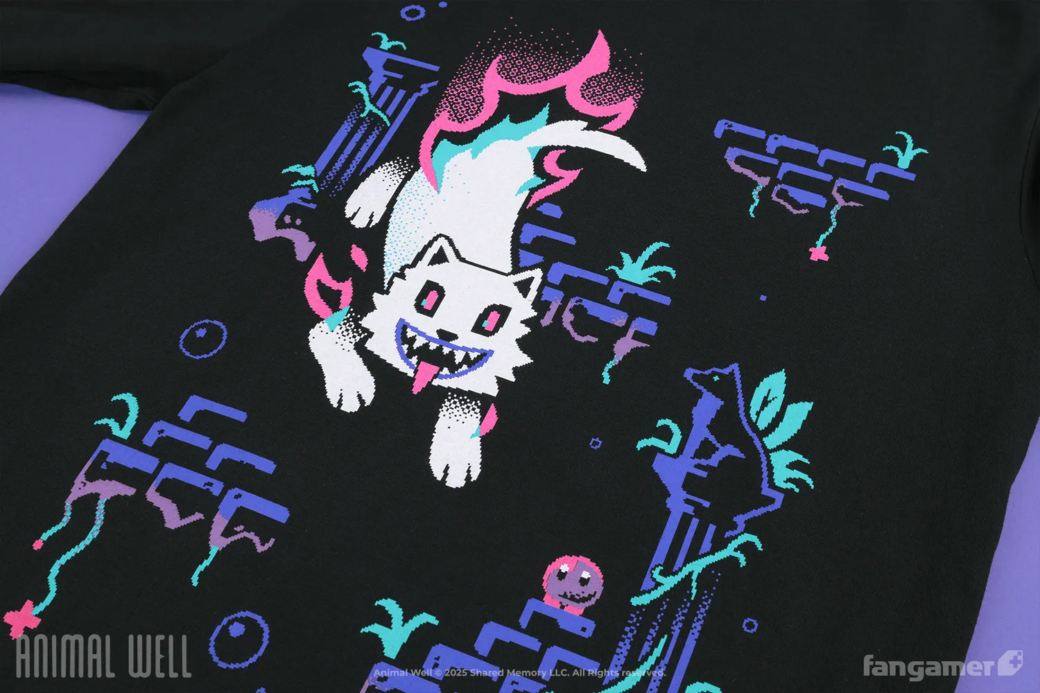 Fangamer Animal Well Ghost Chase Langarmshirt