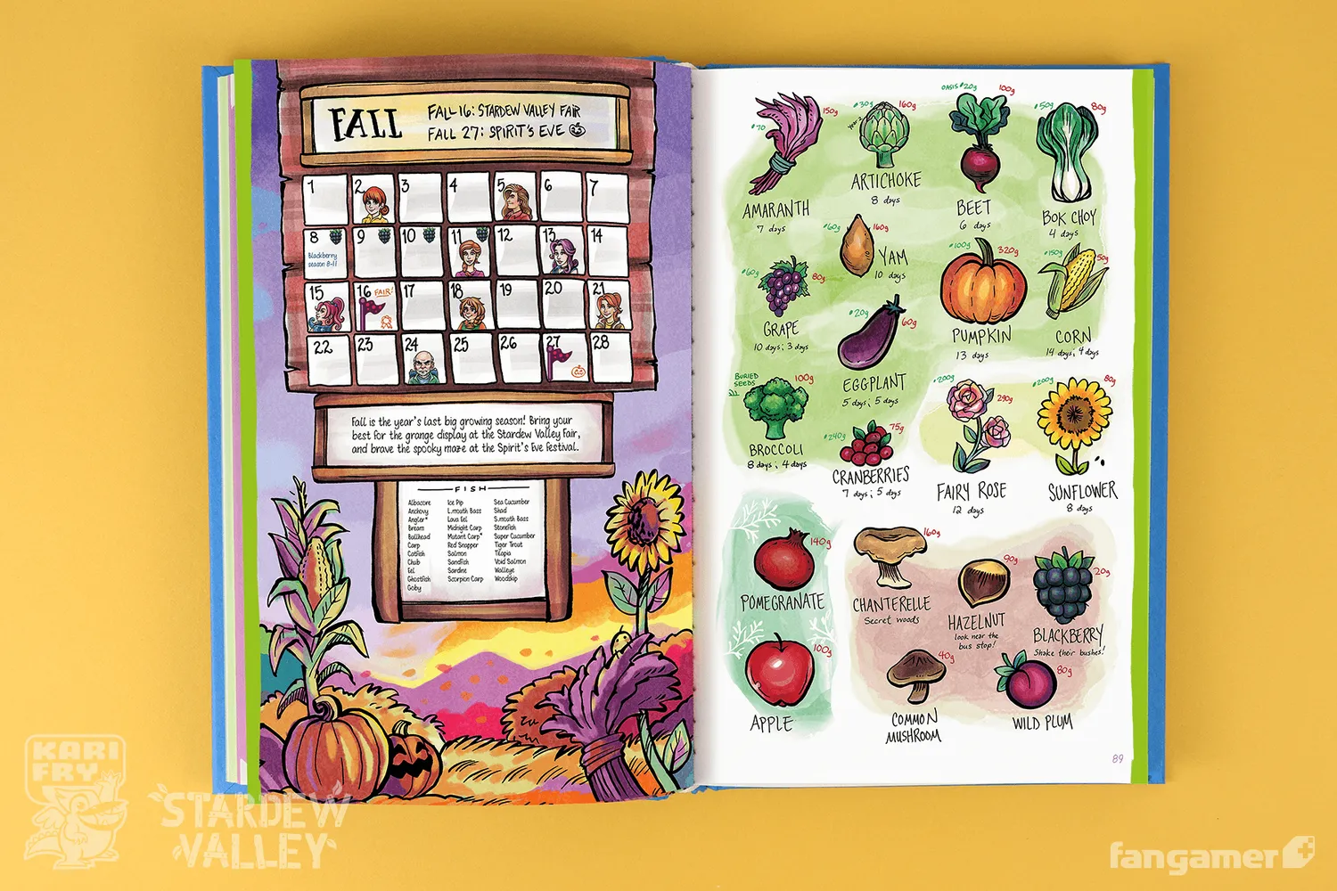 Fangamer Stardew Valley Glitched Guidebook Hardcover 300 Seiten