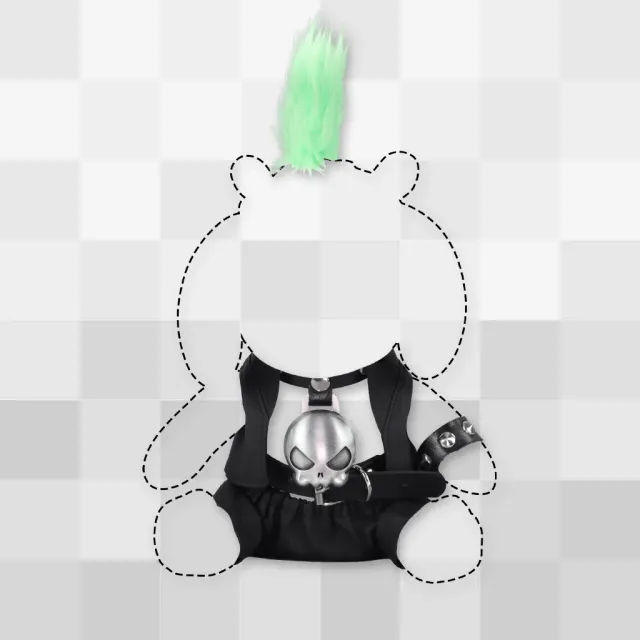 Fangamer DELTARUNE Ralsei Kostüm Plüsch Outfit Garment Bag