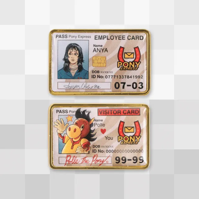Fangamer Mouthwashing ID Card Pin Set Anstecker