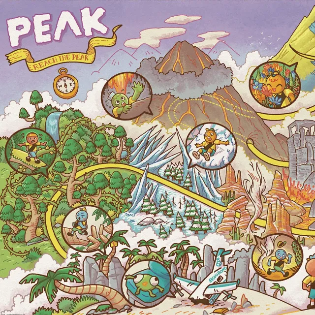 Fangamer Reach the PEAK Poster
