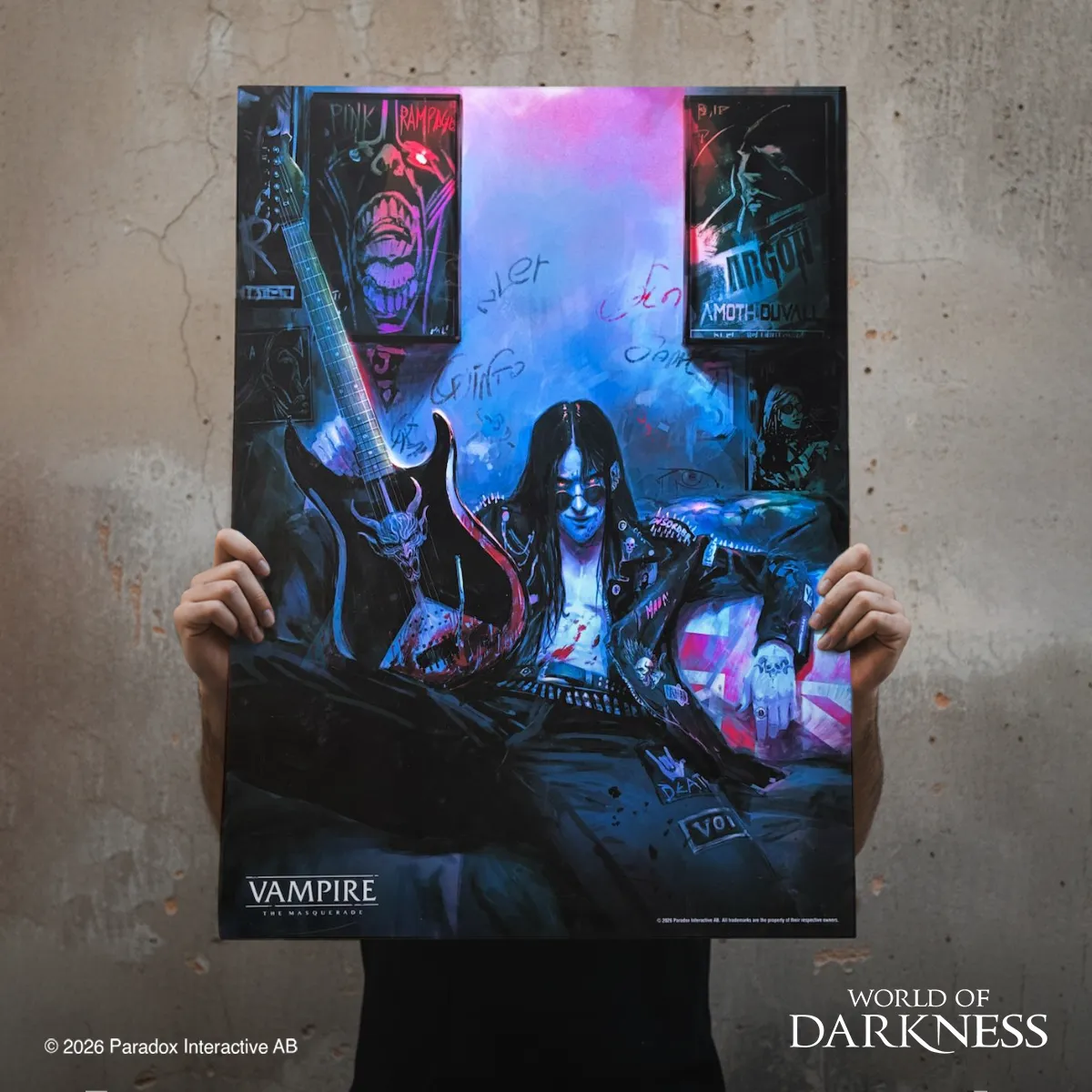 White Wolf Vampire: The Masquerade Poster