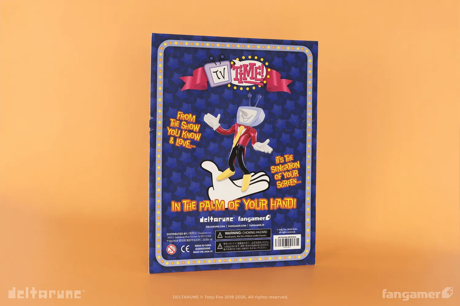 Fangamer Deltarune Mr. Tenna Figur 15 cm beweglich