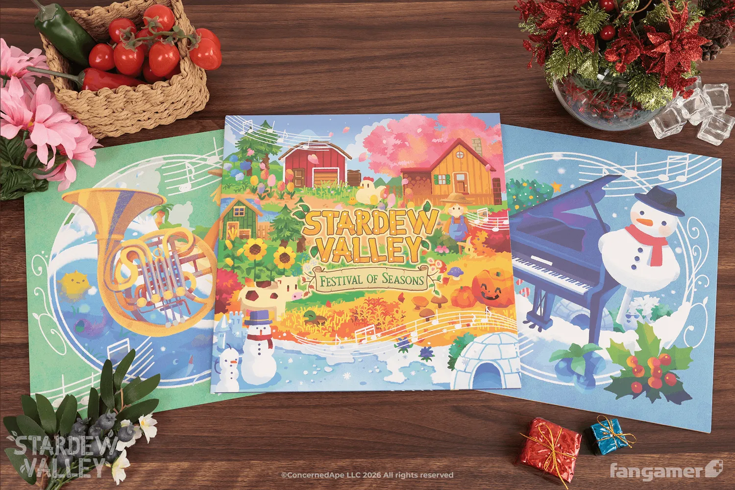 Fangamer Stardew Valley Festival of Seasons Vinyl 2LP