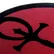 White Wolf Vampire Masquerade Ankh Teppich 100cm rund