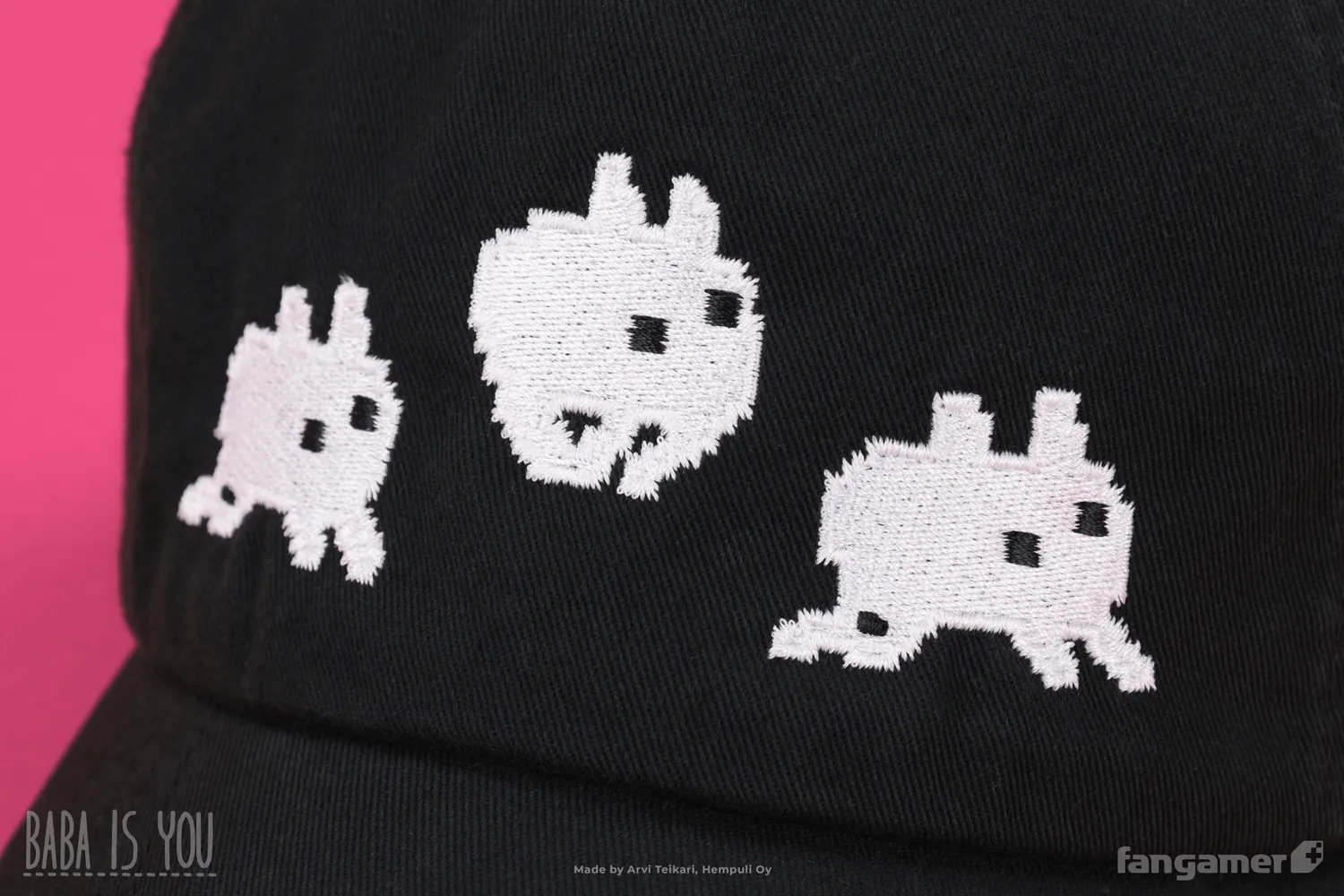 Fangamer Baba Is You Baba Is Running Strapback Cap Stonewashed