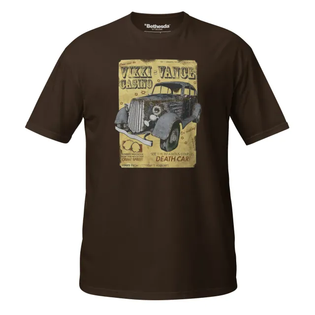 Fallout Vikki and Vance Death Car T-Shirt Baumwolle