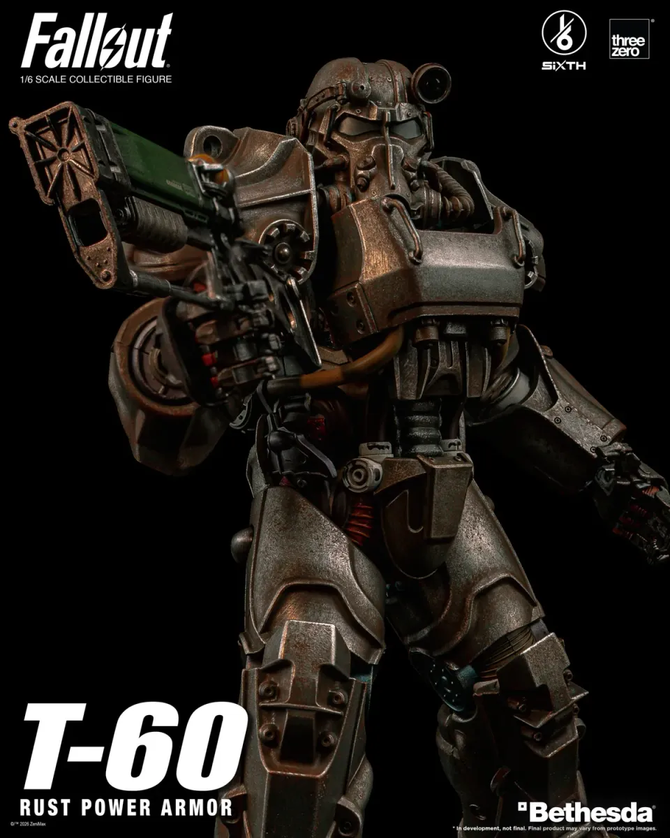 Fallout T-60 Rust Power Armor Statue 1/6