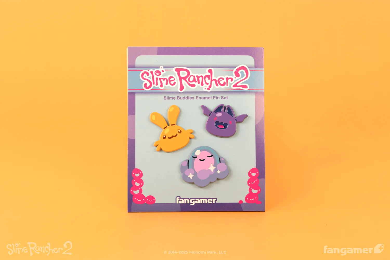 Fangamer Slime Rancher 2 Slime Buddies Pin-Set 3er Emaille