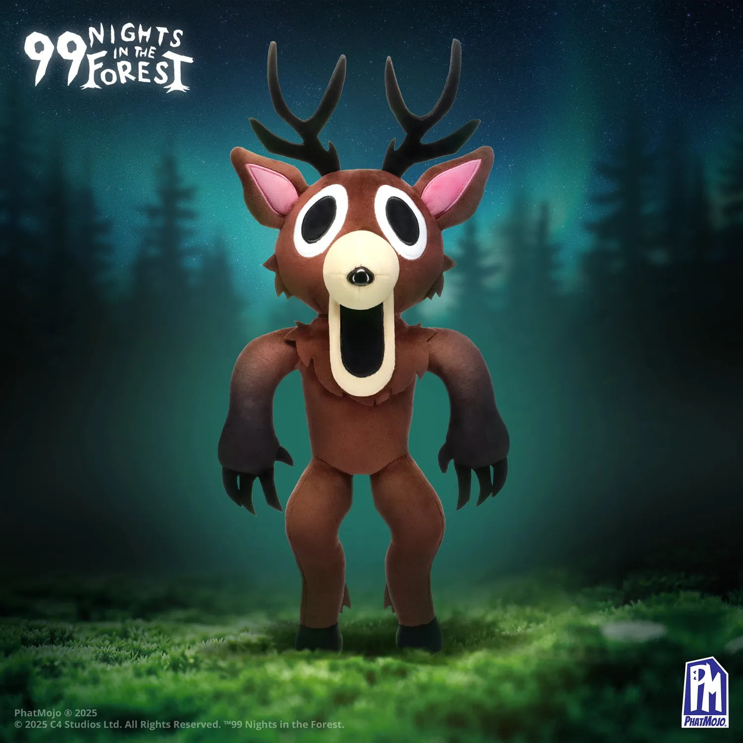 99 Nights The Deer Deluxe Plüschtier 32 cm mit 2 DLCs