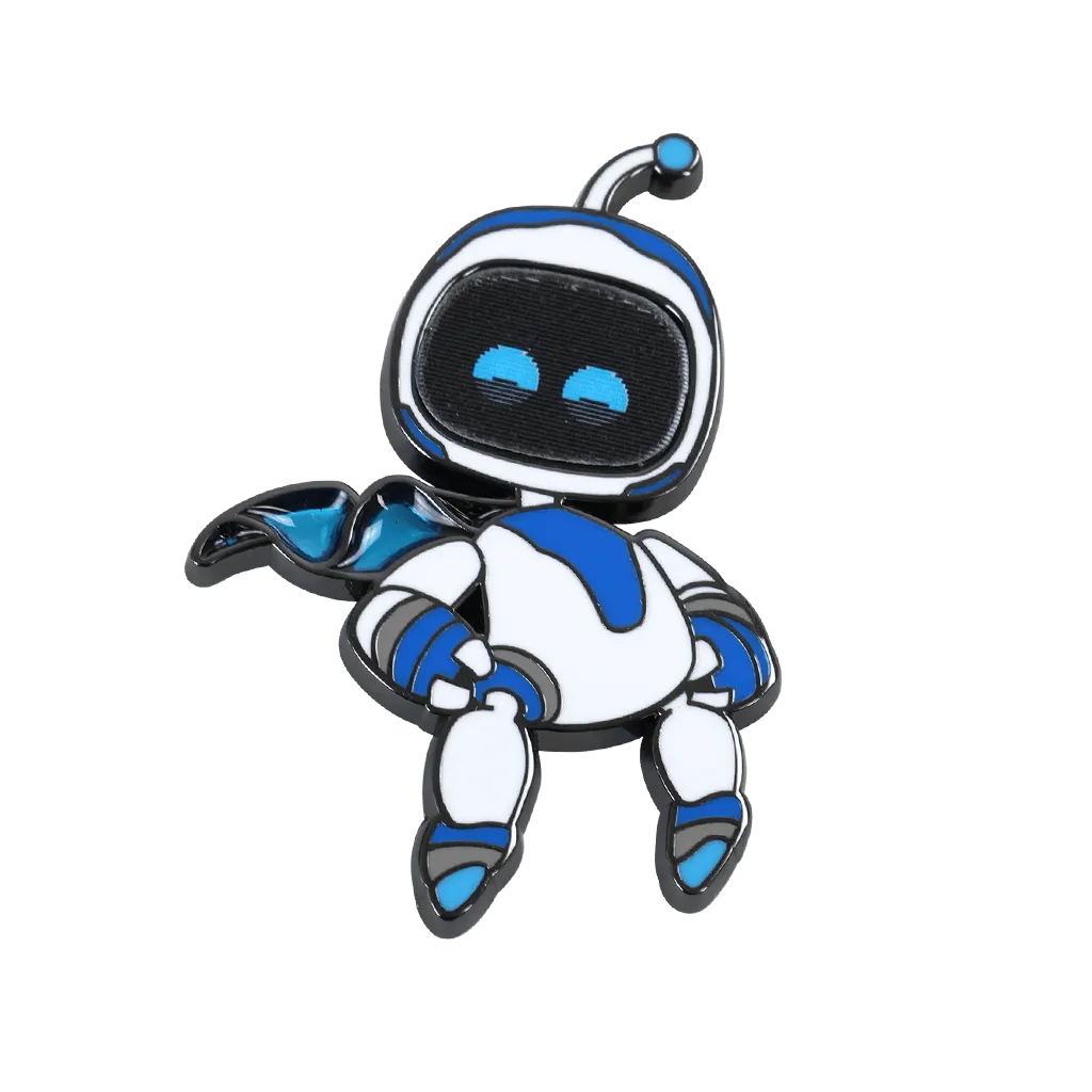 Fangamer ASTRO BOT Lenticular Pin Anstecker Linsen-Effekt