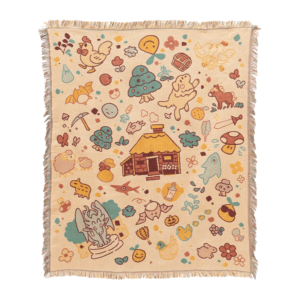 Fangamer Fields of Mistria Decke Wurfdecke