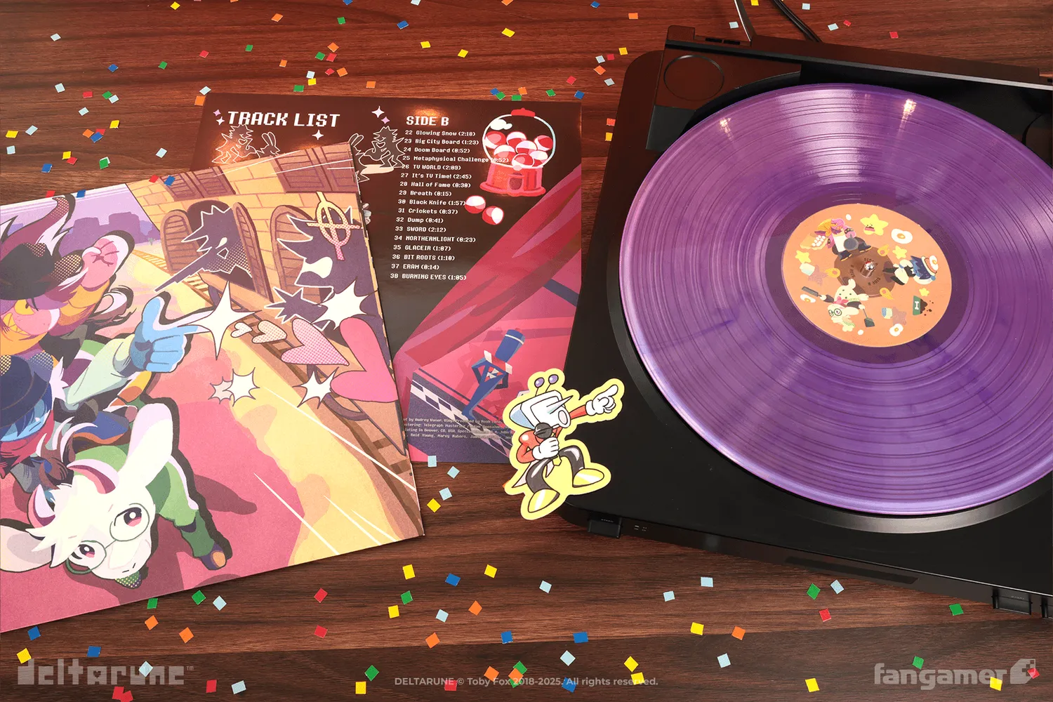 Fangamer DELTARUNE Chapter 3 Vinyl-Soundtrack