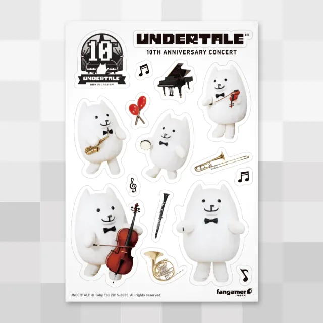 Fangamer UNDERTALE Annoying Dog Stickerbogen 16 Sticker