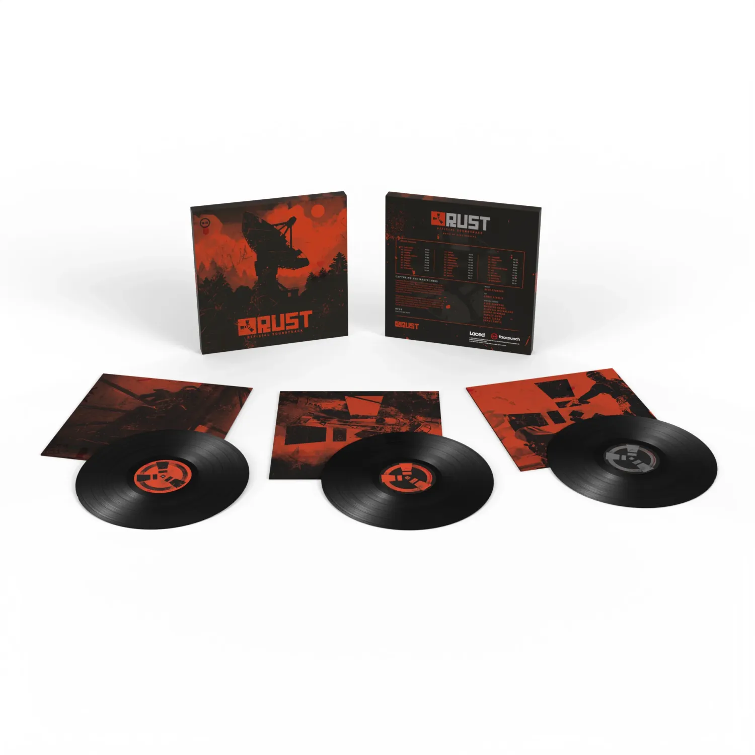 Rust Original Soundtrack 3LP Vinyl schwarz