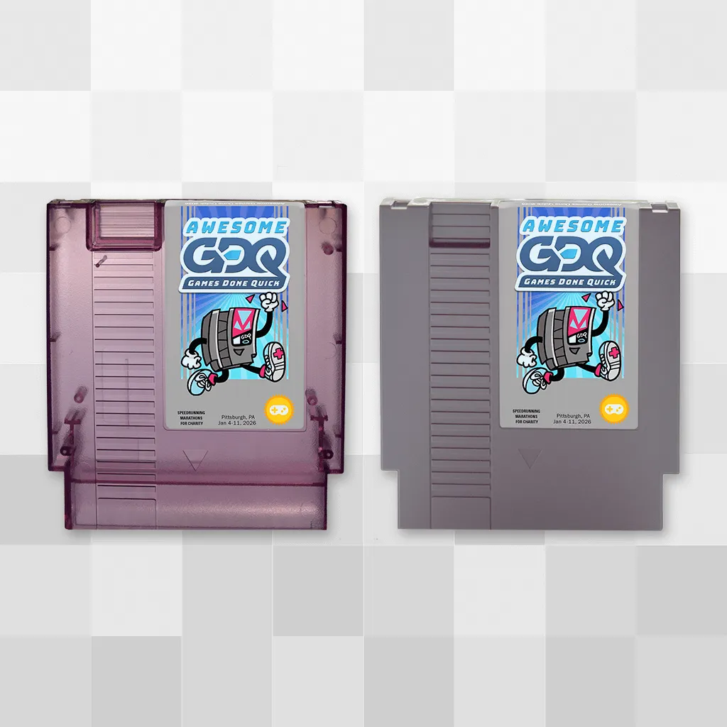 Fangamer Games Done Quick NES Cartridge Sammler LE Leermodul