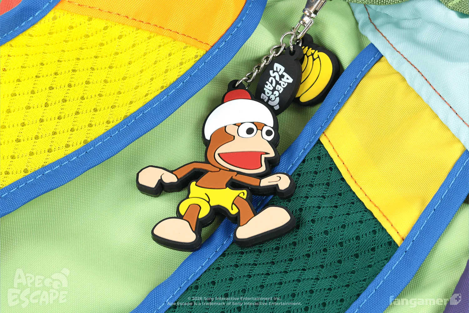 Fangamer Ape Escape Pipo PVC Schlüsselanhänger Bananen