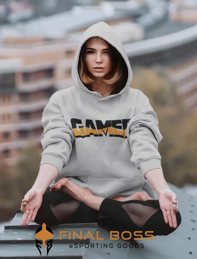 Final Boss Gamer Shirt mit Backprint