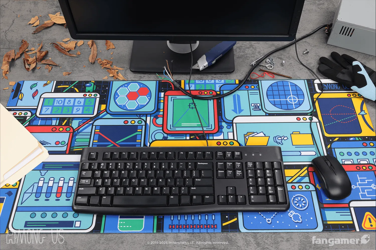 Fangamer Among Us Task Management Mauspad XXL
