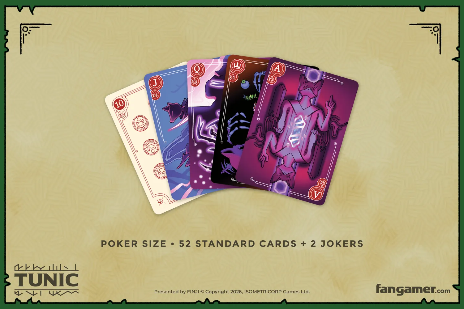 Fangamer Tunic Playing Card Deck Spielkarten