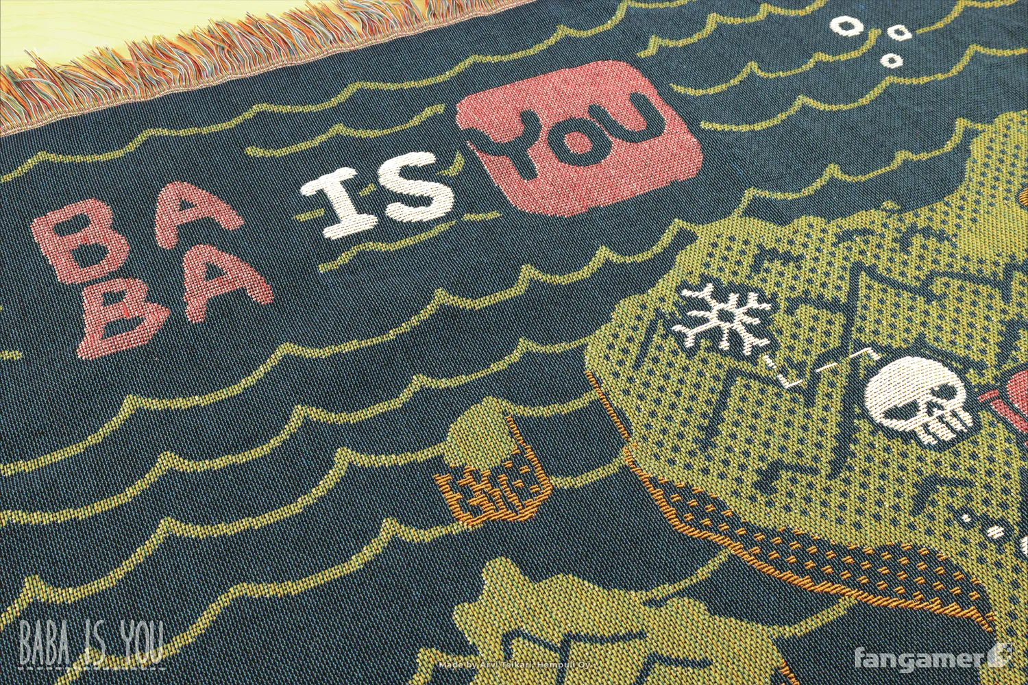 Fangamer Baba Is You Baba Is Blanket Kuscheldecke 127x152 cm