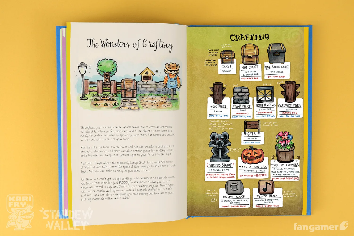 Fangamer Stardew Valley Glitched Guidebook Hardcover 300 Seiten