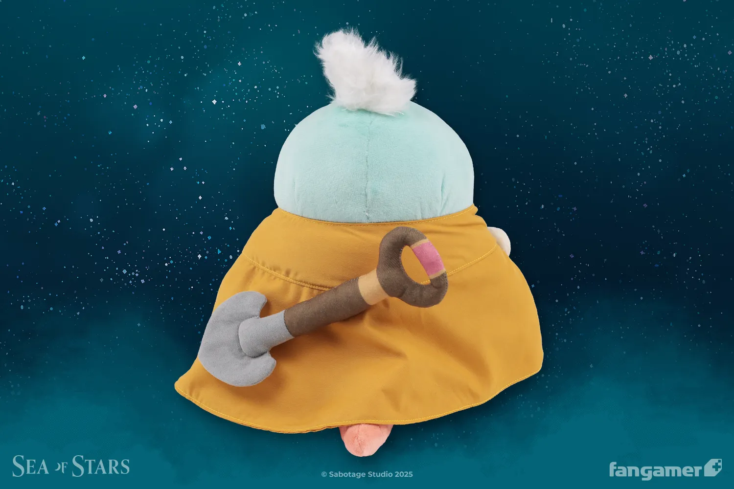 Fangamer Sea of Stars Malkomud Plüschtier 26 cm offiziell lizenziert