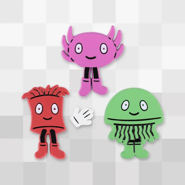 Fangamer KinitoPET Kinito Crew Pin Set Anstecker-Set