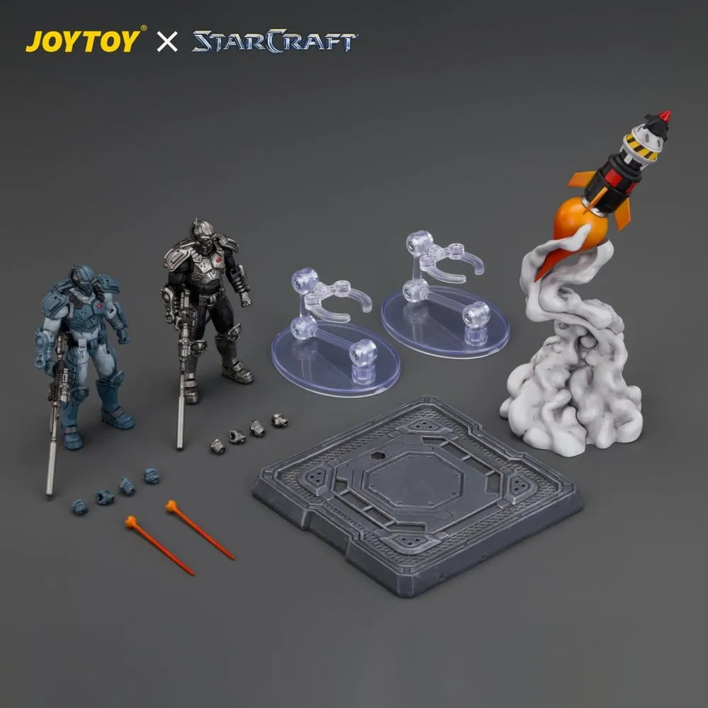 JOYTOY StarCraft Terran Ghost Actionfiguren 2er-Set 1/25