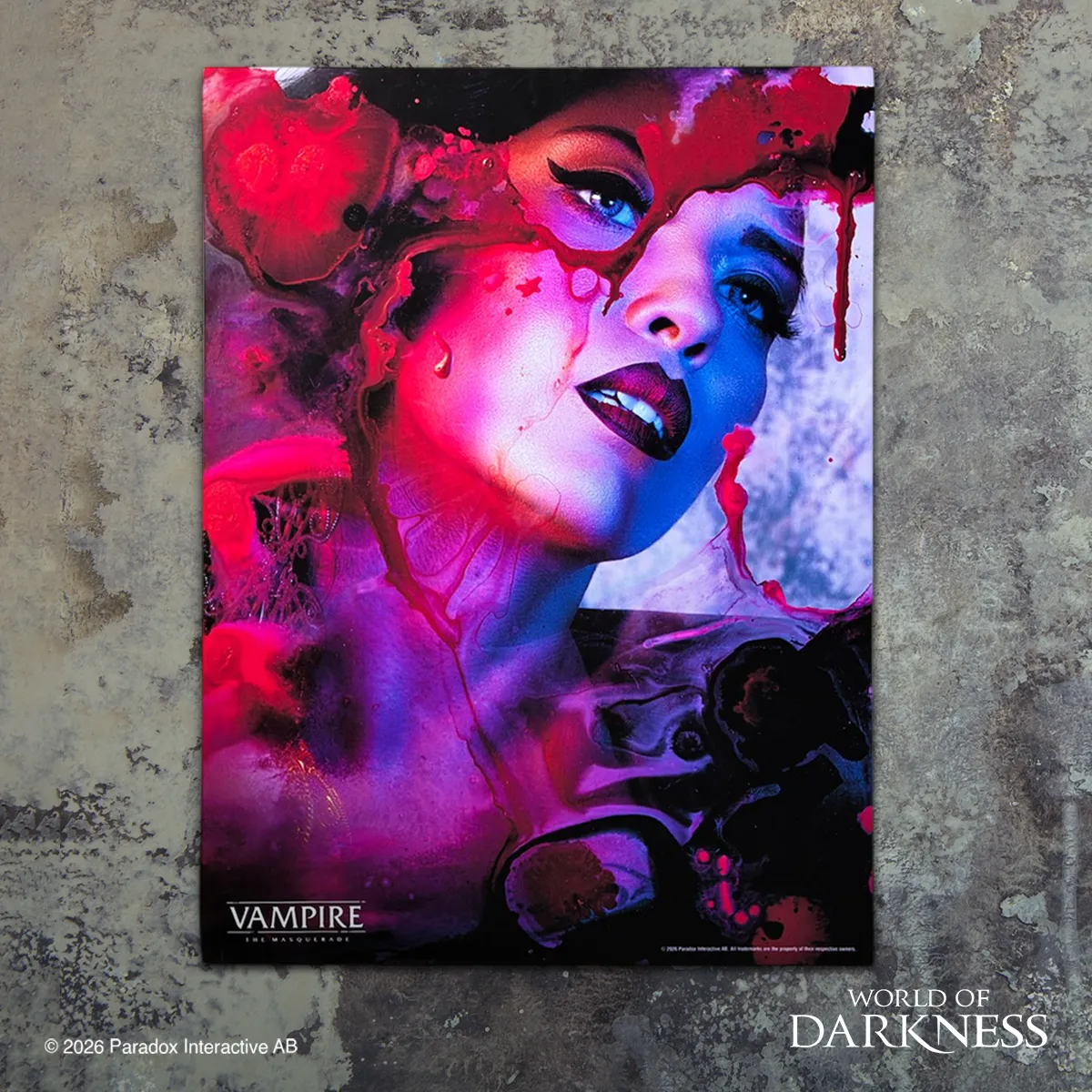 White Wolf Vampire: The Masquerade Poster
